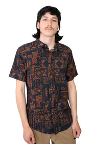 MARBLEHEAD SS PRINTED SHIRT