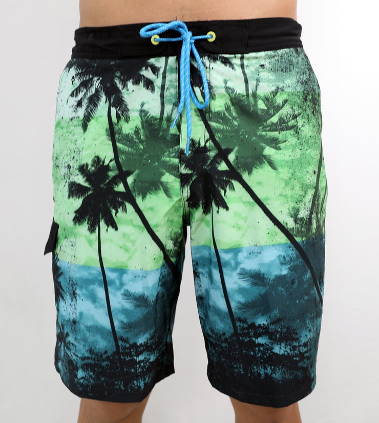 OCEANSIDE PRINTED STRETCH BOARDSHORT