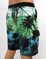 OCEANSIDE PRINTED STRETCH BOARDSHORT