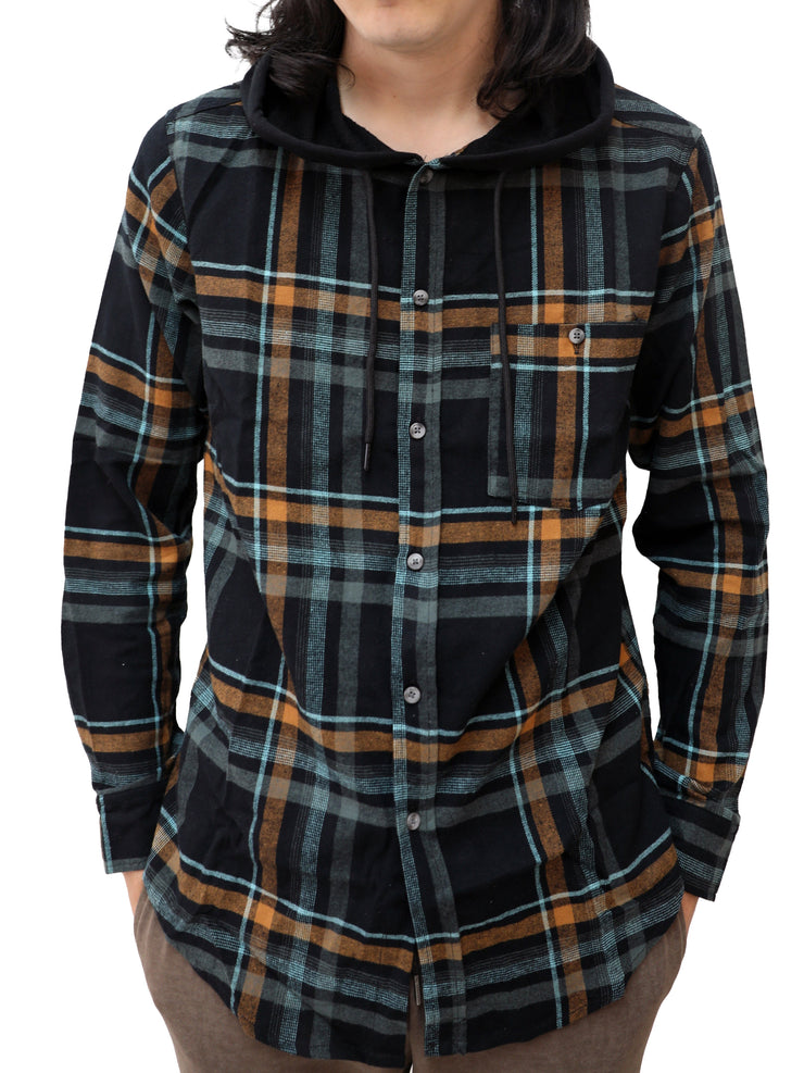 KARTMAN LS FLANNEL HOODIE