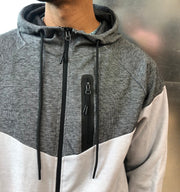 FOLD TECH FULL ZIP HOODIE - YOUNG MEN