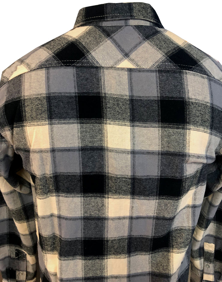 WAVERLY FLANNEL PLAID SHIRT - YOUNG MENS